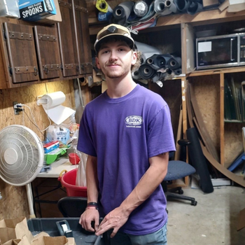 Jedd has been an Associate here at BDK since 2022. He is a firefighter and enjoys helping amazing customers. Jedd loves the family atmosphere here at BDK.