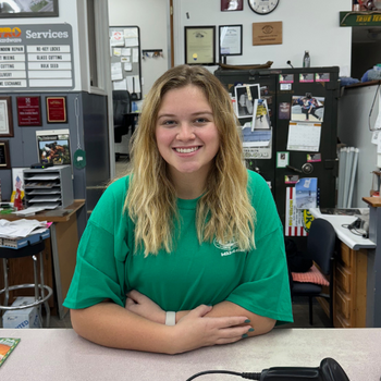 Casey worked at BDK growing up but started her part-time work here as an Associate in 2018. She has three cats and played college volleyball for three years. Casey loves being able to work for her papa, Darrell and dad, Eric while doing the work she loves.