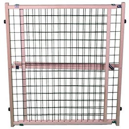 Pet Gate, Wire Mesh, 29.5 to 50 x 32-In.
