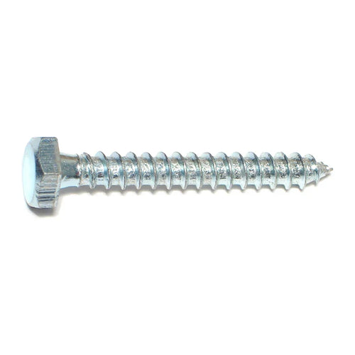 Monster Fastener Zinc Plated Grade 2 / A307 Steel Hex Head Lag Screws