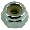 Monster Fastener Zinc Plated Grade 2 Steel Coarse Thread Nylon Insert Lock Nuts