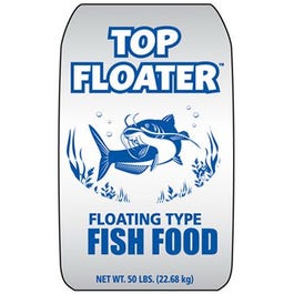 Top Floater Fish Food, 50-Lbs.