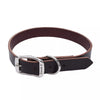 Coastal Pet Products Circle T Latigo Leather Town Dog Collar 3/4 x 18