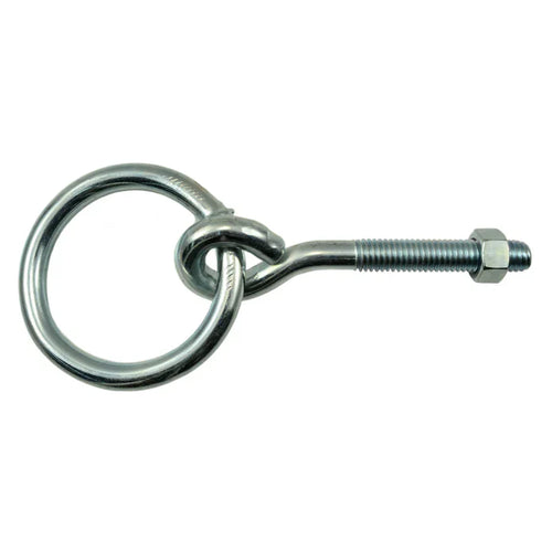 Monster Fastener Zinc Machine Screw Hitch Rings