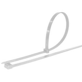 Heavy Duty Cable Tie, Nylon, White, 48-In., 10-Pk.