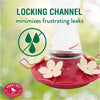Perky-Pet® Top-Fill Pinch-Waist Glass Hummingbird Feeder