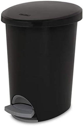 2.7 GAL BLACK LID  BASESTEPON WASTEBA