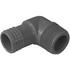 Boshart 1-1/4 In. Male Polypropylene Insert Elbow