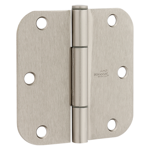 National Hardware Squeak Guard Door Hinges 5/8 In. Radius Round Corners 3.5