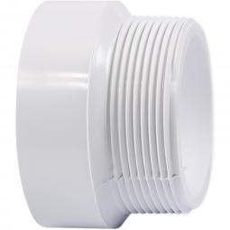 Genova Products PVC DWV Fittings Male Adapter