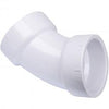 Genova Products PVC DWV Fittings 45° Sanitary Elbow