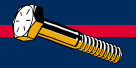 Monster Fastener Zinc Plated Grade 8 Coarse Hex Cap Screws