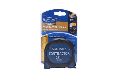 Century Drill & Tool Contractor Series Tape Measure