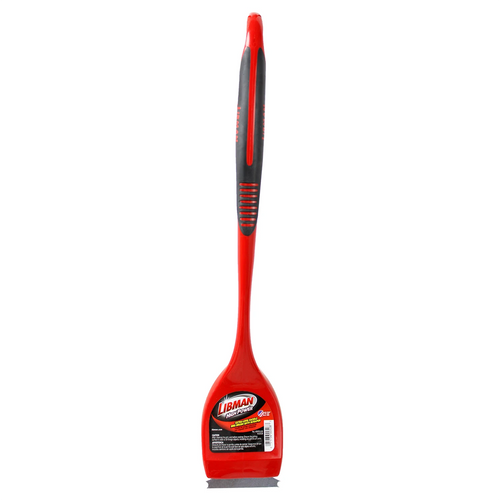 Libman #528 Extra-Long Handle BBQ Brush with Scraper