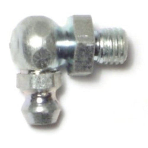 Monster Fastener 1/4-28 Zinc 90 Degree Angle Grease Fittings (8 pcs.)