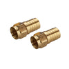Zenith VA1002RG6WC Weatherproof Crimp On F Connectors