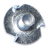 Monster Fastener Zinc Plated Steel Coarse Thread Pronged Tee Nuts