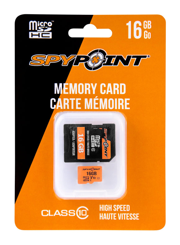 Spypoint MICROSD16GB Micro SD Memory Card  16Gb