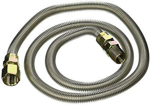 LDR Industries  Stainless Steel Flexible Gas Connector 48"