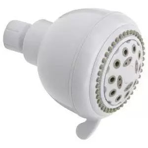 Plumb Pak Stylewise 5 Function Shower Head, 3.35, White