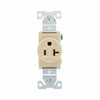 Eaton Cooper Wiring Commercial Specification Grade Single Receptacle 20A, 125V Ivory