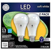 LED Light Bulbs, Frosted Soft White, 12-Watts, 1100 Lumens, 2-Pk.