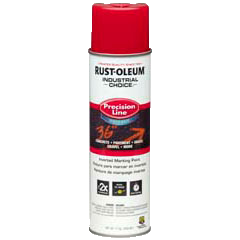 Rust-Oleum® Water-Based Precision Line Marking Paint Red (17 Oz, Red)