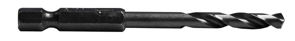 Century Drill And Tool Black Oxide Impact Pro Drill Bit 9/64″