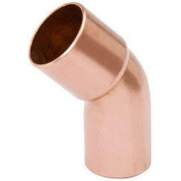 Pipe Fitting, Wrot Copper Street Elbow, 45 Degree, 1-In.