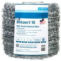 Bekaert Corp Barbed Wire  18G 4Pt Barb Wire Class 3 1320 (18g 4p)
