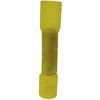 Butt Splice Connector, Yellow, Nylon, 12-10-AWG, 3-Pk.