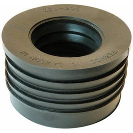 Pipe Fitting, Cast Iron Hub Donut, 4 x 3-In.