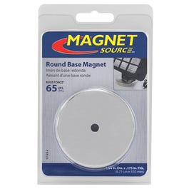 Heavy Duty Round Base Magnet - 65-Lb. Pull