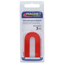 Alnico Horseshoe Magnet with Keeper - 3-Lb. Pull