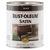 Rust-Oleum® Protective Enamel Brush-On Paint Satin Black