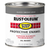 Rust-Oleum® Protective Enamel Brush-On Paint Gloss Smoke Gray