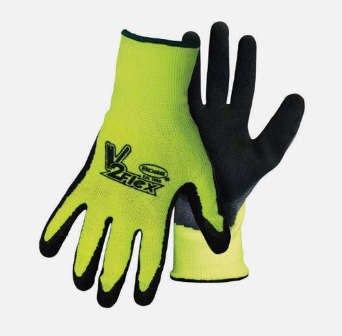 Boss Flex-Fit Latex Coated Palm Gloves (X-Large (B31282-8412X))