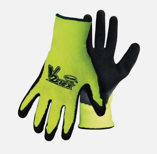 Boss Flex-Fit Latex Coated Palm Gloves (X-Large (B31282-8412X))