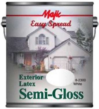 HOUSE PAINT GAL S/G BLACK EXT LATEX