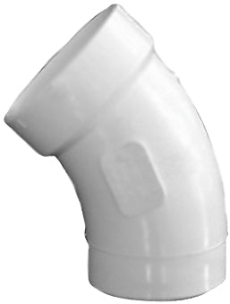 1-1/2 ST ELBOW PVC DWV 45 DEG (HXSPG)