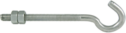 3/8  X 7  ZINC PLATE HOOKBOLT