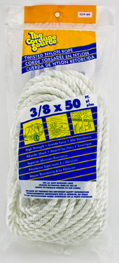 (0333P) ROPE 1/4X50 TWISTED NYLON