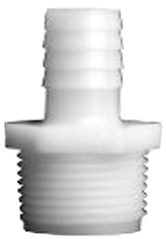 MALE ADAPTER 1/4X1/2 NYLON