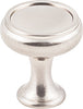 CABINET KNOB SATIN NICKEL 10OK