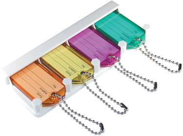 ASSORTED COLORS KEY TAGS