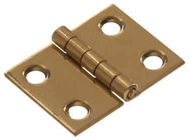 1  SOLID BRASS BROAD HINGE