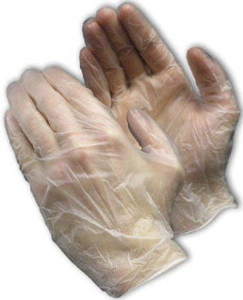 LITE POWDER VINYL GLOVES 100/