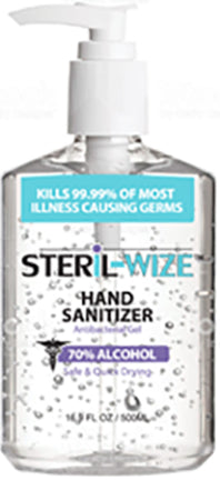 STERIL-WIZE HAND SANITIZER 7.6 OZ