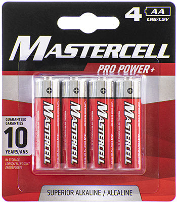 4PK AA ALKALINE BATTERY