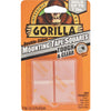 Gorilla Glue 1 In. x 1 In. 7 Lb. Capacity Permanent Clear Mounting Squares (24-Pack)